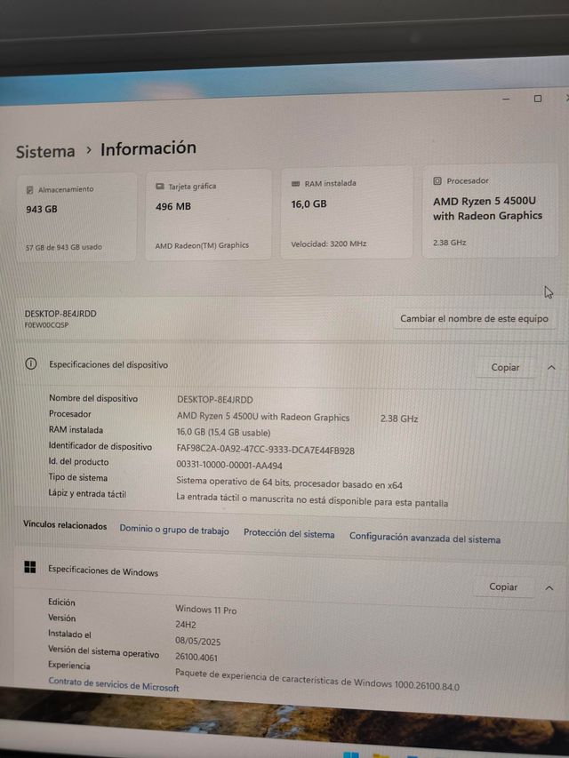 Pc Lenovo IdeaCentre AIO 3 24ARE05