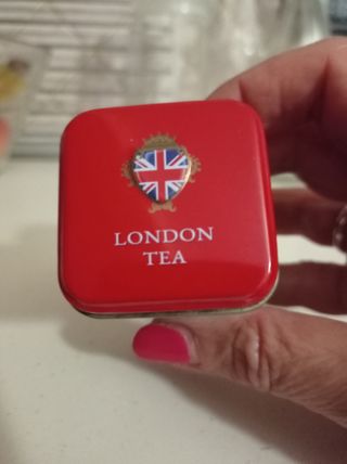 Scatola tè inglese vintage