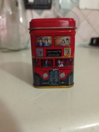Scatola tè inglese vintage