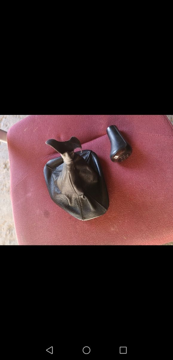 Pomo + funda  cuero bmw e39