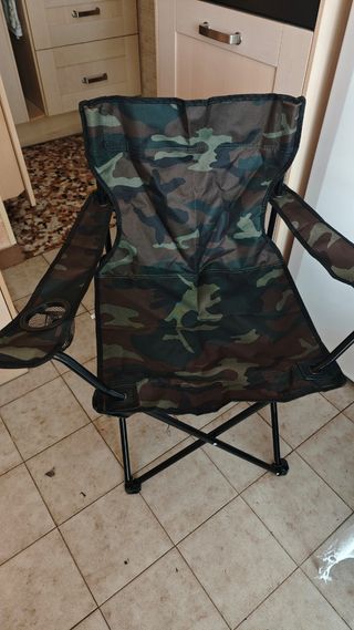 Sedia pieghevole mimetica pesca