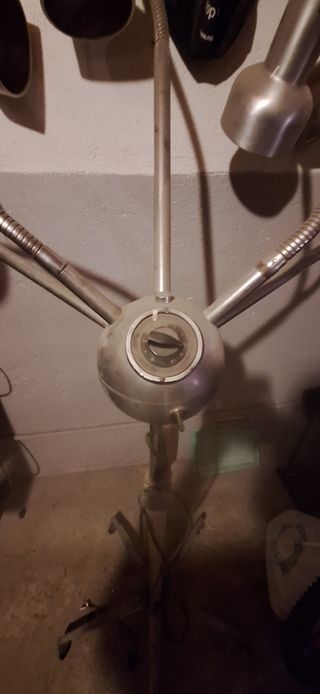 Lampara vintage 5 brazos metal