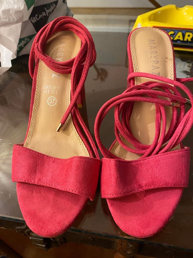 Sandalias Marypaz fucsia 37