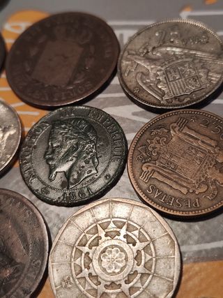 Lote Monedas Antiguas