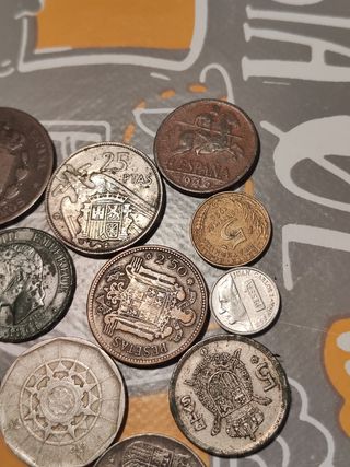 Lote Monedas Antiguas