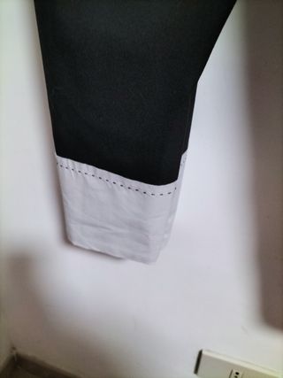 Pantaloni Zara neri a 7/8