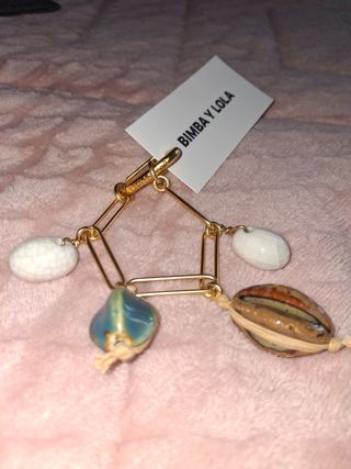 Pulseras Bimba y Lola - Doradas y multicolor