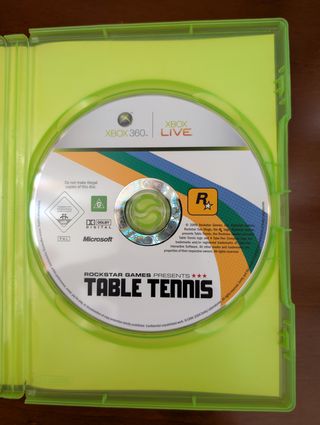 Xbox 360 - Table Tennis - ¡¡¡COMO NUEVO!!! PAL ESP