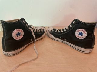 Converse negras altas