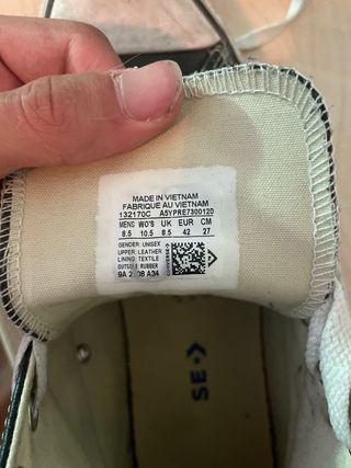 Converse negras altas