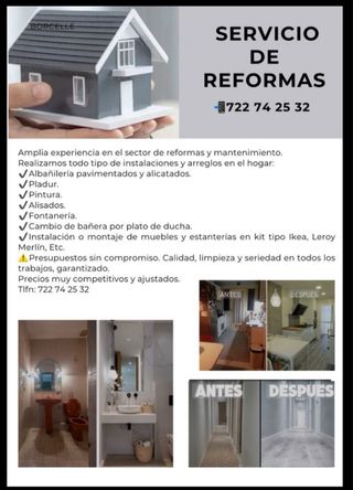 Reformas hogar: Baños y cocinas