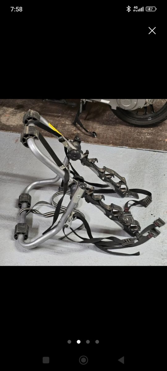 Portabicicletas 2 bicis baca coche