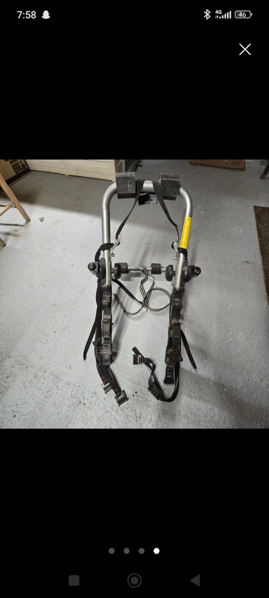 Portabicicletas 2 bicis baca coche