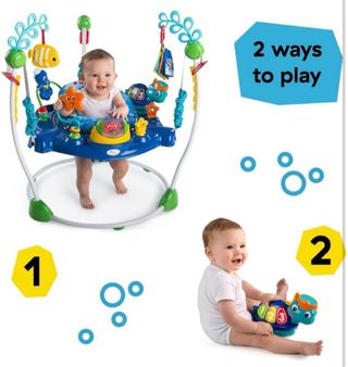 Saltador Bebé Ocean Neptune's - Música & Luces