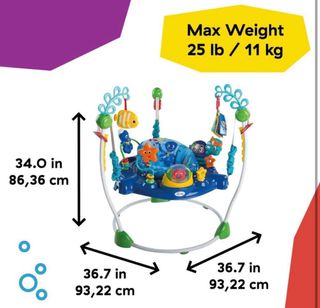 Saltador Bebé Ocean Neptune's - Música & Luces