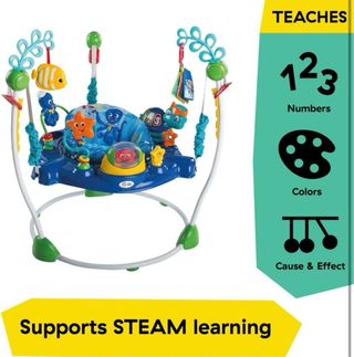 Saltador Bebé Ocean Neptune's - Música & Luces