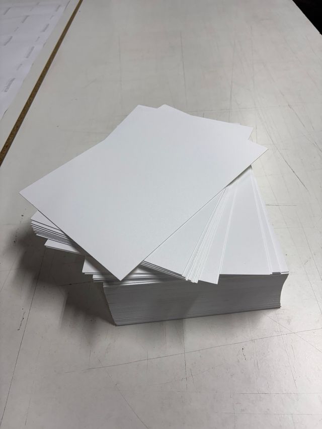 Planchas PVC Espumado Blanco DIN A6 105x105x1mm