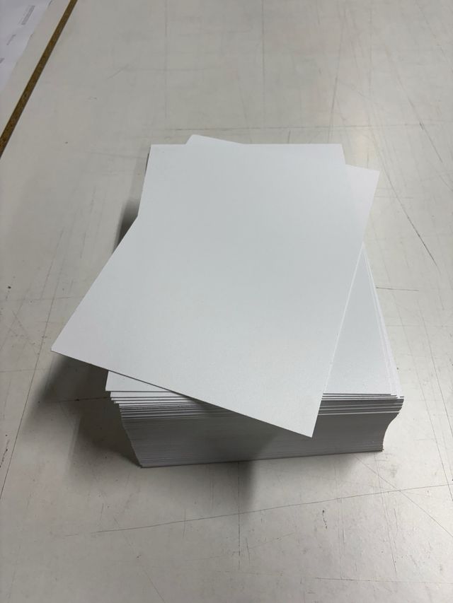 Planchas PVC Espumado Blanco DIN A6 105x105x1mm