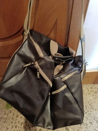 Bolsa deportiva marrón