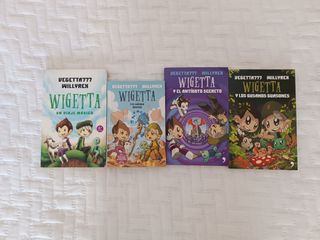 Colección primeros 4 libros de Wigetta