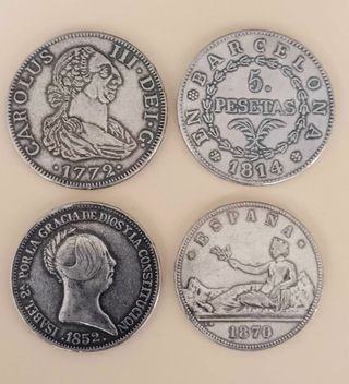 Reproducciones Monedas España 