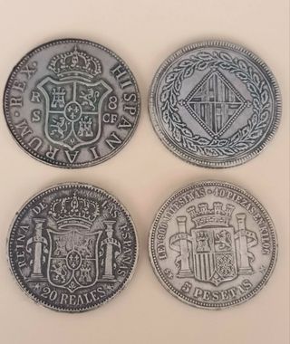 Reproducciones Monedas España 