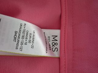 Traje pantalón rosa mujer