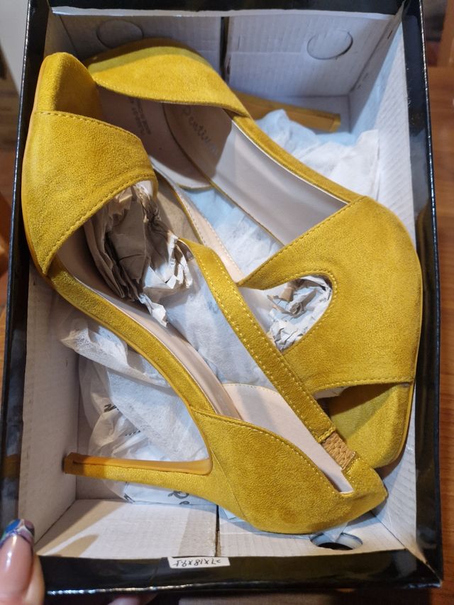 Sandali Pentium gialli n.40