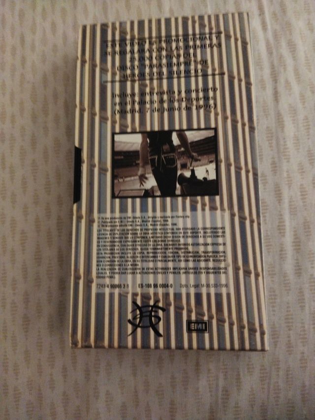 VHS Héroes del Silencio - Para Siempre y rarezas