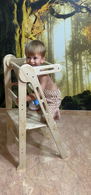 Más Creatividad infantil con torre de aprendizaje