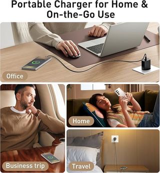 DEESOOCO 3-Pack Enchufe Cargador 45W  USB-C