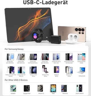 DEESOOCO 3-Pack Enchufe Cargador 45W  USB-C