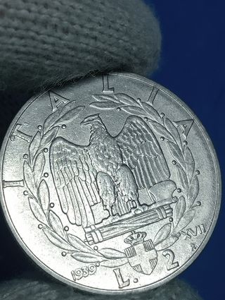 2 Monete Regno Italia 1939