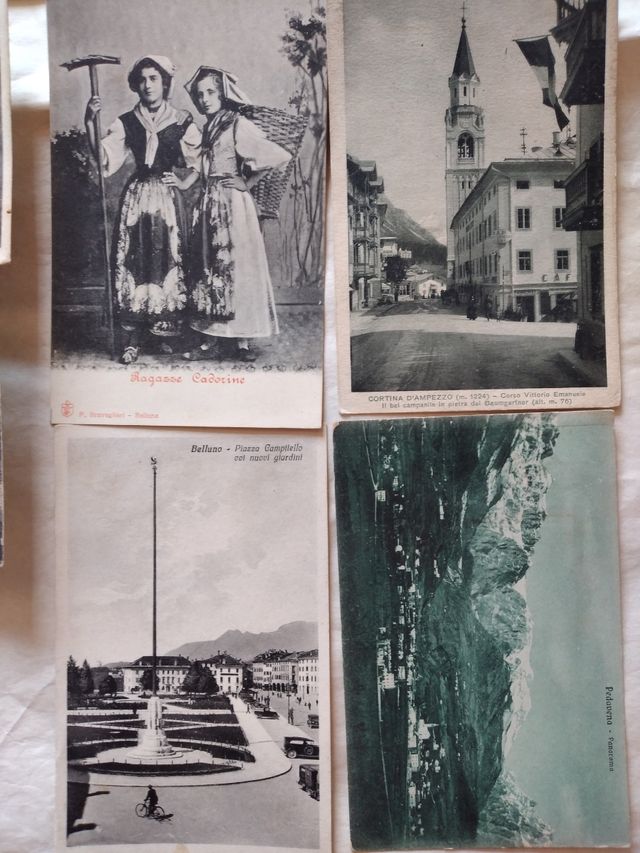 20 Cartoline d'epoca: Veneto & Belluno