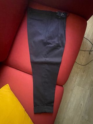 Pantaloni Cotone Blu. Descrizione in foto.
