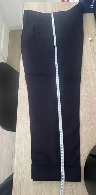 Pantaloni Cotone Blu. Descrizione in foto.