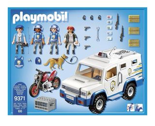 Playmobil 9371: Policía Vehículo Blindado