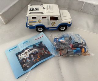 Playmobil 9371: Policía Vehículo Blindado