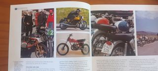 Maqueta con revista de Bultaco Metralla