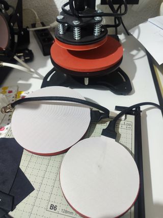 Prensa térmica tazas y platos