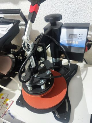 Prensa térmica tazas y platos