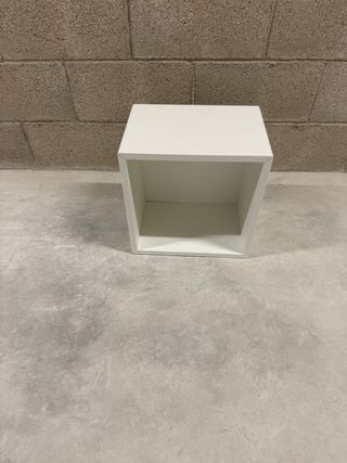 Estante IKEA EKET blanco 35x35x35cm  solo 1 +riel
