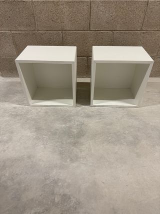 Estante IKEA EKET blanco 35x35x35cm  solo 1 +riel