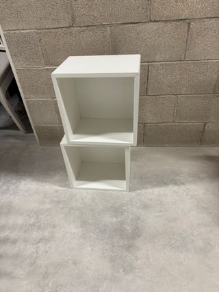 Estante IKEA EKET blanco 35x35x35cm  solo 1 +riel