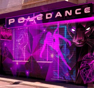 DIBUJO Pizarra MURAL GRAFFITI rotulo a mano pintor