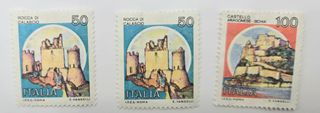 Francobolli - Serie "Castelli d'Italia", anni '80 