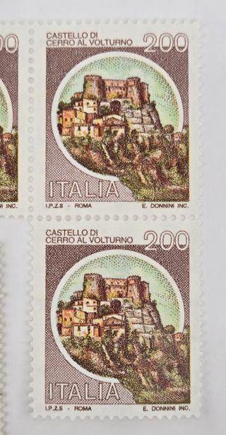 Francobolli - Serie "Castelli d'Italia", anni '80 