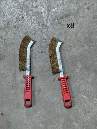 8 Cepillos metálicos