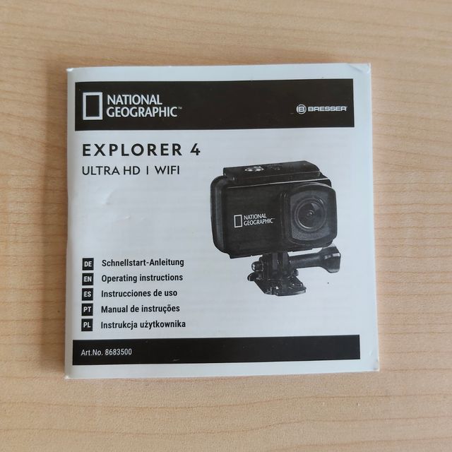 Cámara deportiva National Geographic Explorer 4