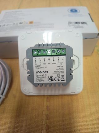 Termostato WiFi Meross para Caldera